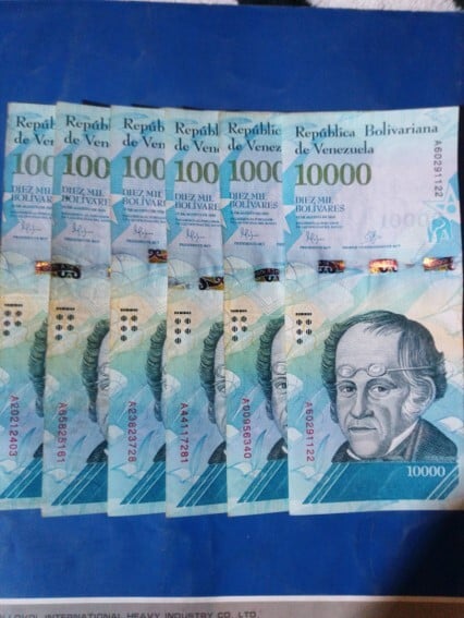 Billete de 10000 Bs / 2016