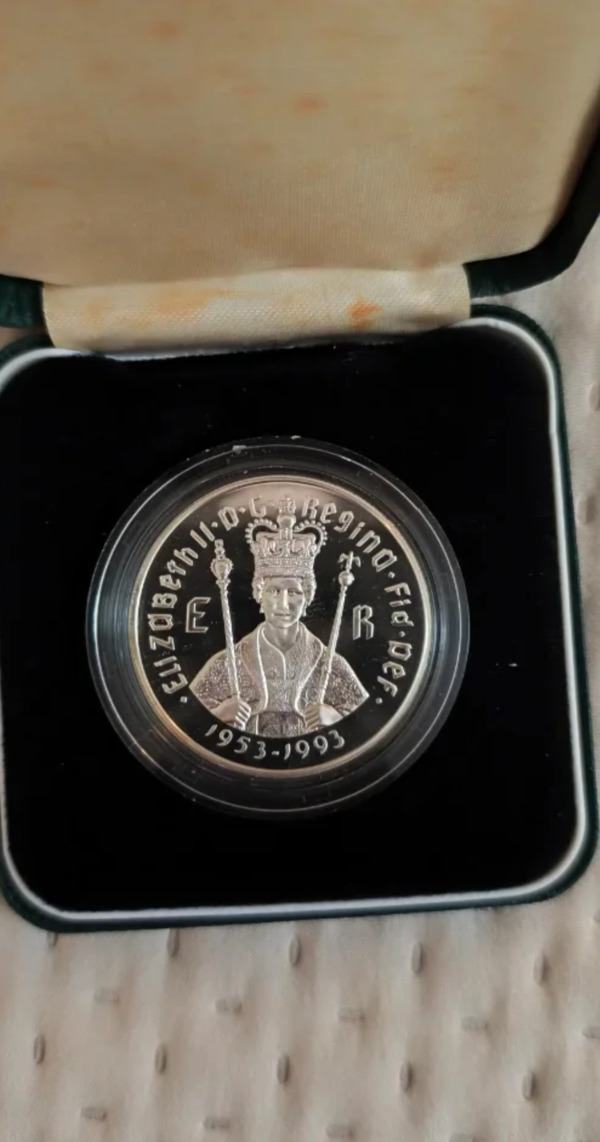 Moneda plata Jamaica 1993