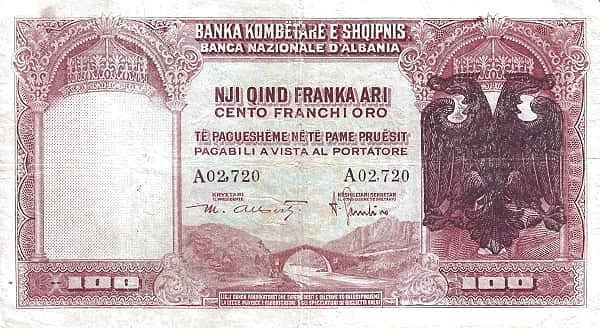 100 Franka Ari