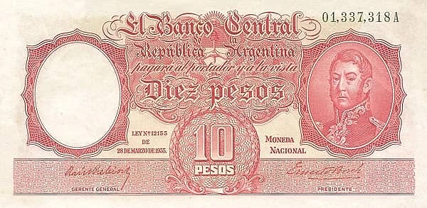 10 pesos