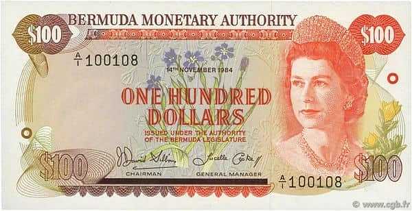 100 Dollars Elizabeth II
