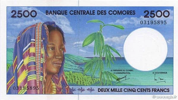 2500 Francs