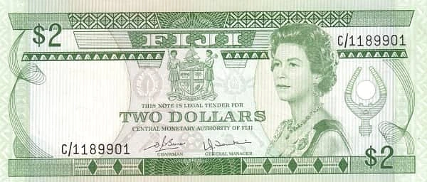 2 Dollars Elizabeth II