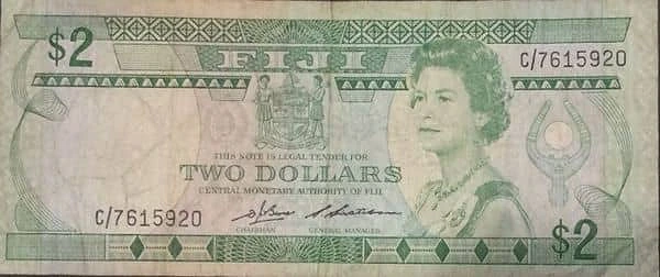 2 Dollars Elizabeth II
