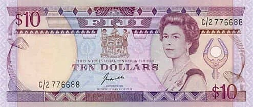 10 Dollars Elizabeth II