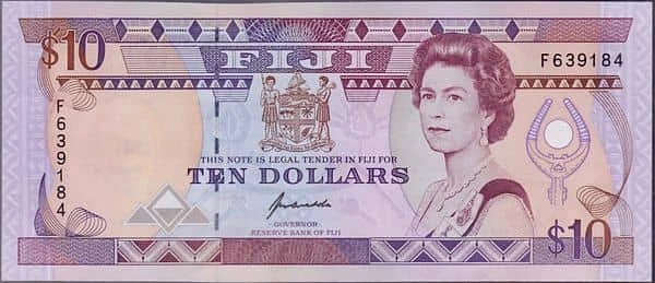 10 Dollars Elizabeth II