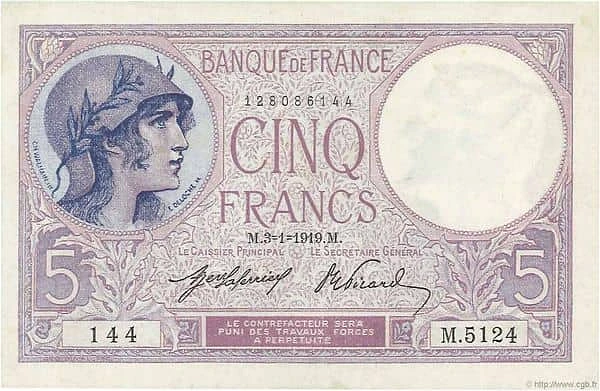 5 Francs