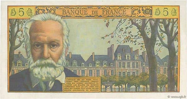 5 nouveaux francs Pasteur