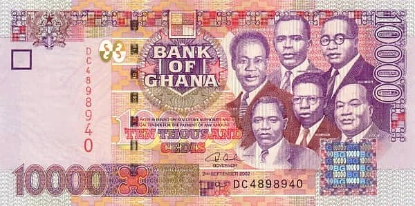 10000 Cedis