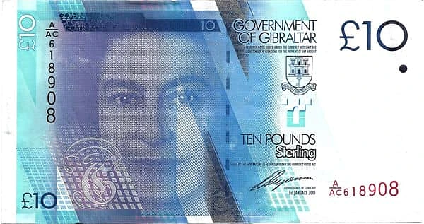 10 pounds sterling