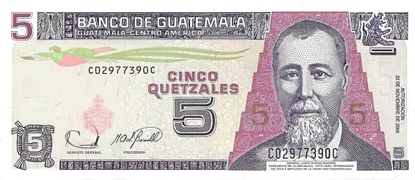 5 quetzales