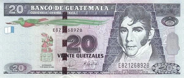 20 quetzales