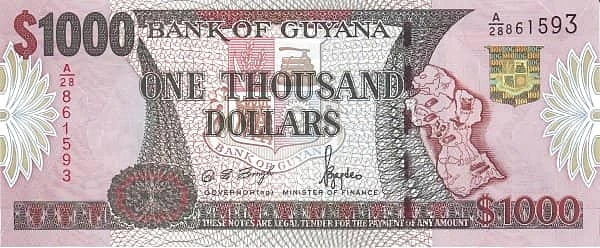 1000 Dollars