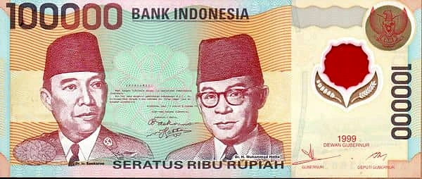 100000 Rupiah