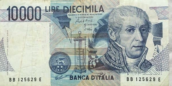 10000 Lire Volta