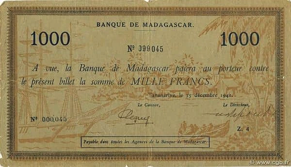 1000 Francs