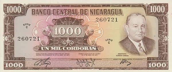 1000 cordobas