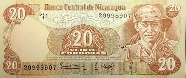 20 Córdobas