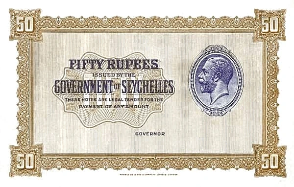 50 Rupees George V