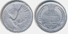 10 pesos/1 condor 1956-1959