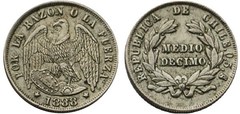 1/2 décimo 1879-1894 - Chile