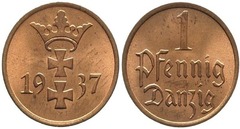 1 pfennig 1923-1937