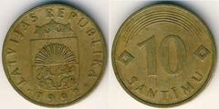 10 santimu 1992-2008