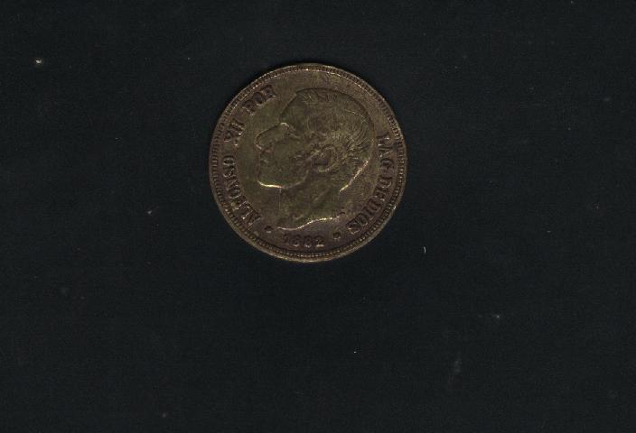 Zdjęcie 1 Niezidentyfikowana moneta: moneda o medalla de 5 pesetas 
