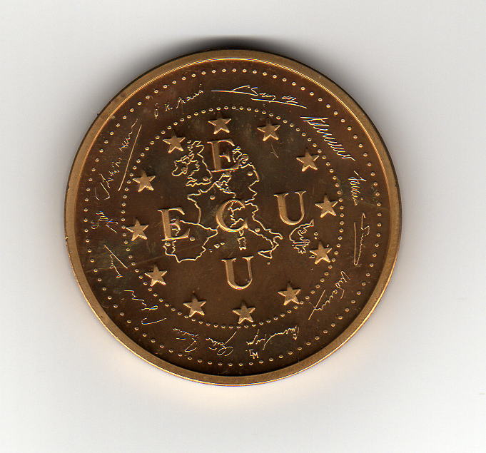 Zdjęcie 1 Niezidentyfikowana moneta: MONEDA EUROPA ¿?