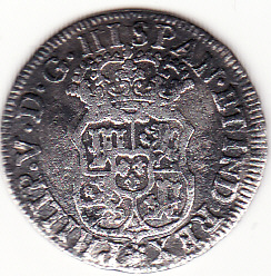 Zdjęcie 1 Niezidentyfikowana moneta: MEXICO - Real 1732 KM 75.1