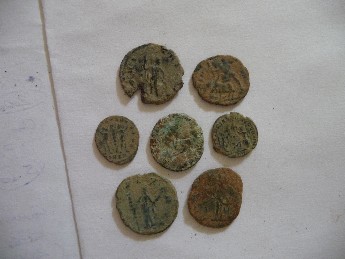 Zdjęcie 2 Niezidentyfikowana moneta: Otro lote de monedas romanas