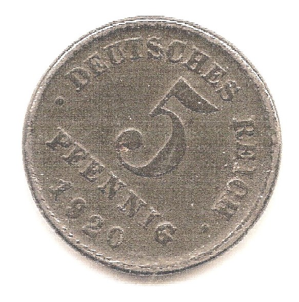 Zdjęcie 1 Niezidentyfikowana moneta: Moneda de Alemania, creo KM#19