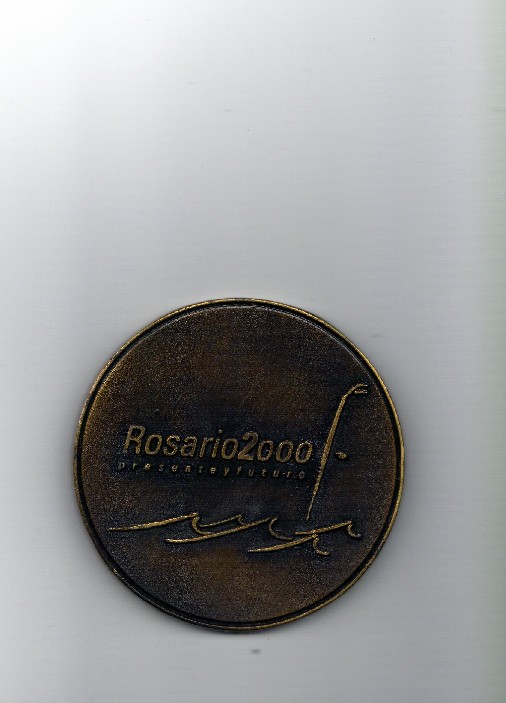 Zdjęcie 2 Niezidentyfikowana moneta: Medalla de Municipalidad de Rosario