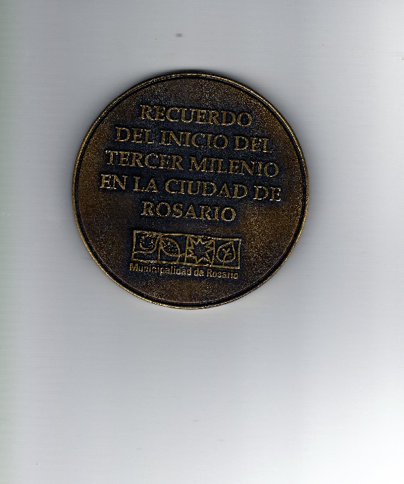 Zdjęcie 1 Niezidentyfikowana moneta: Medalla de Municipalidad de Rosario